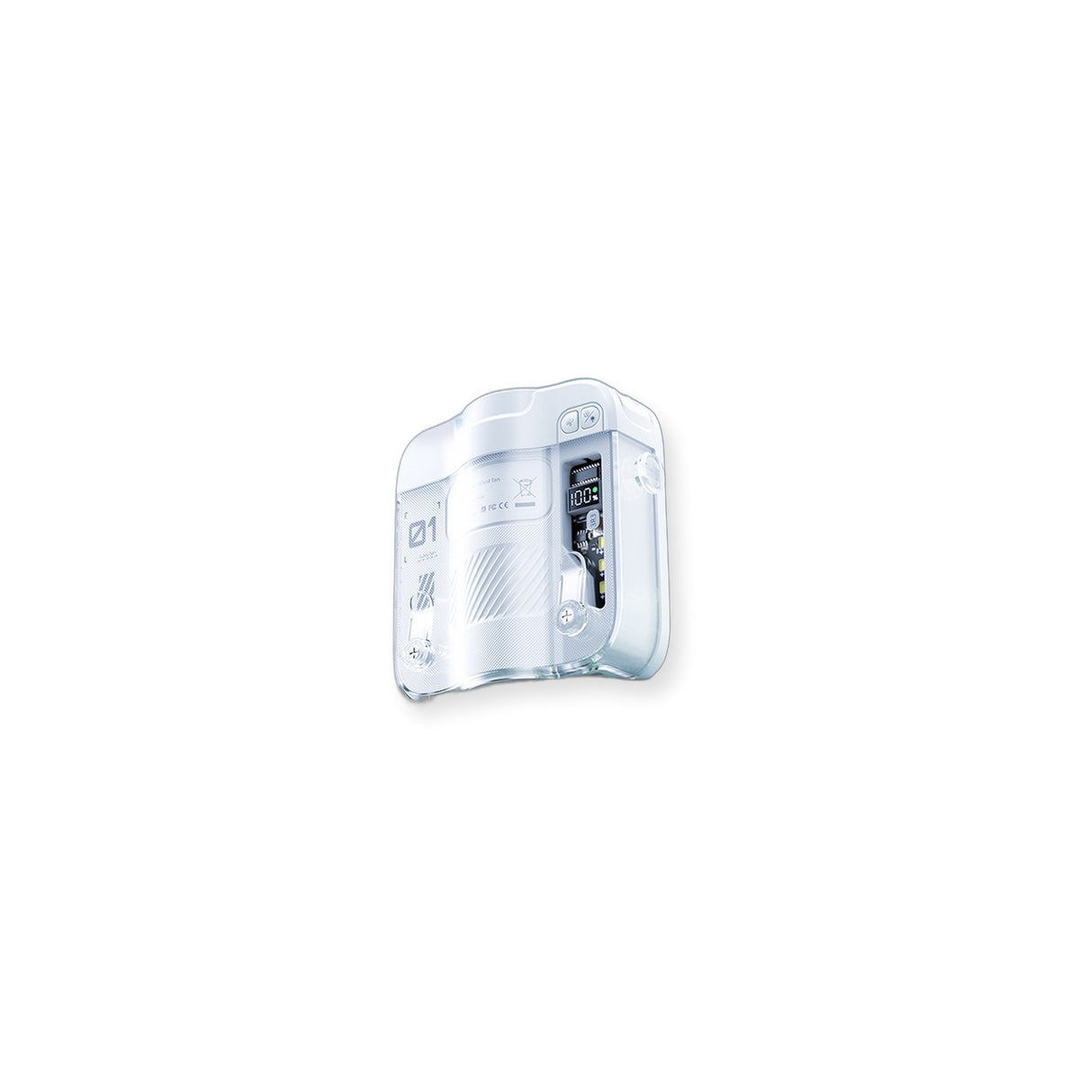 ROKVAR N103 wearable cooling fan in white