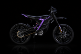 79BIKE Falcon Pro Electric Dirt Bike - Kenshi Black / Purple