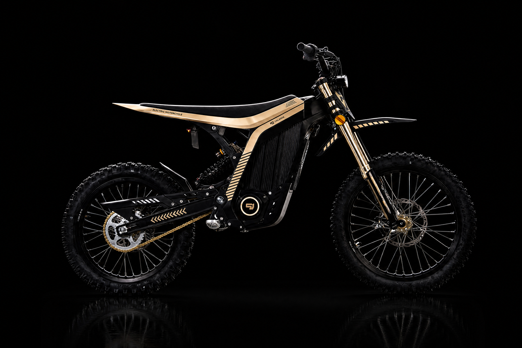 79BIKE Lynx Electric Dirt Bike - Black/Gold