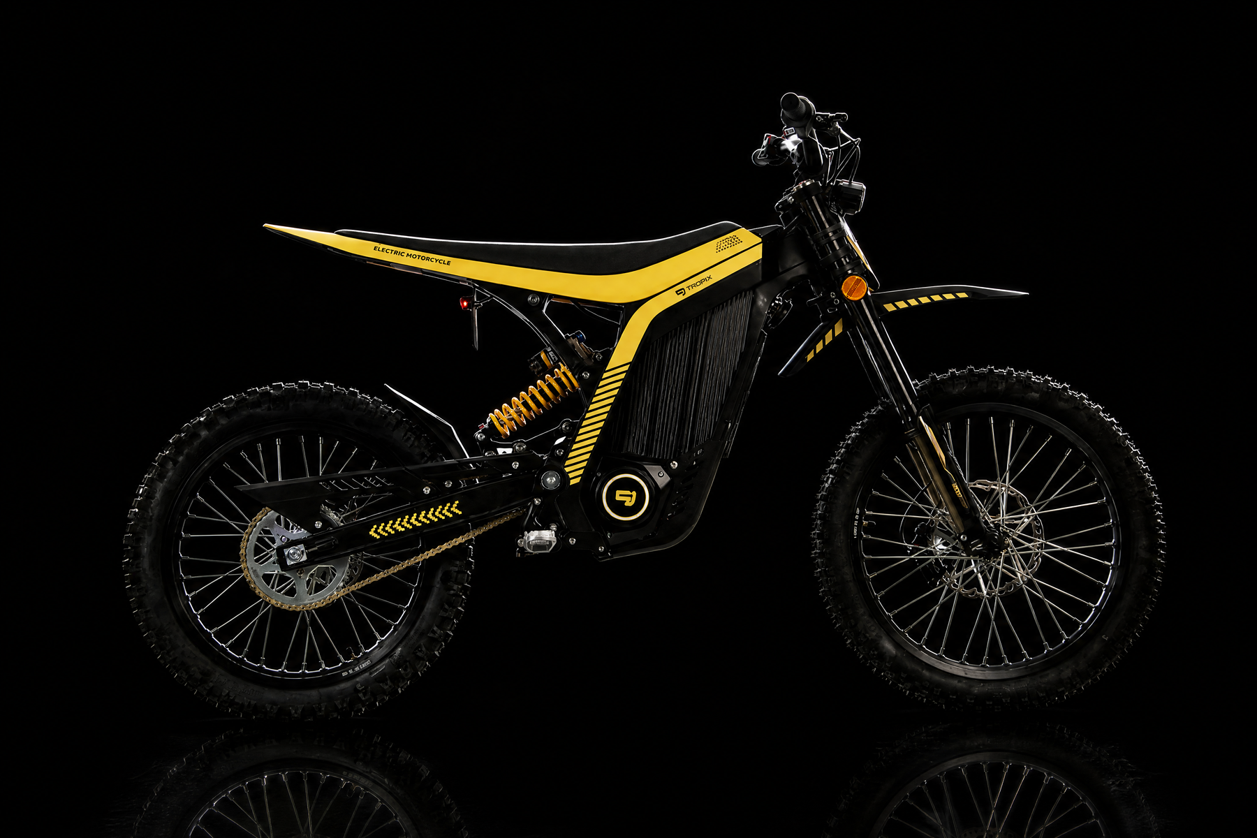 79BIKE Lynx Electric Dirt Bike - Black/Yellow