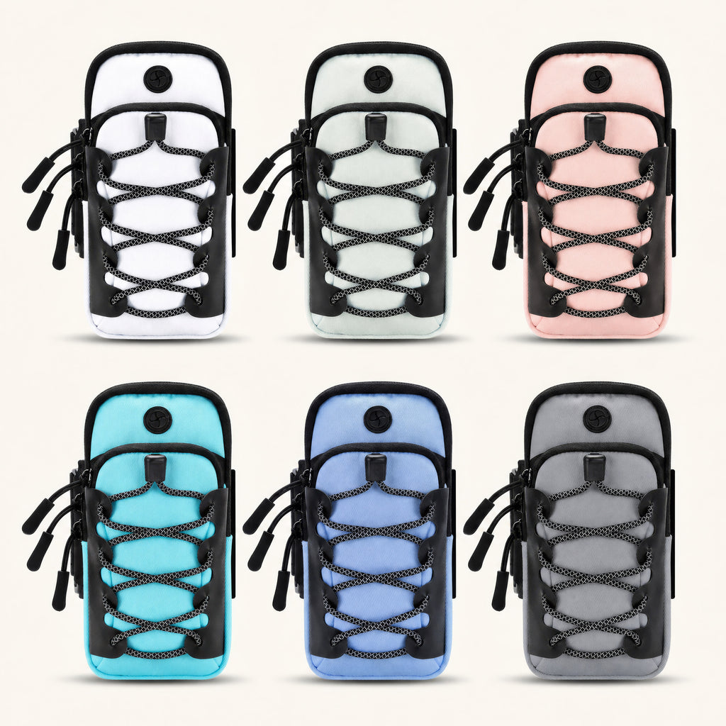 Six color options for the ROKVAR trail phone pouch