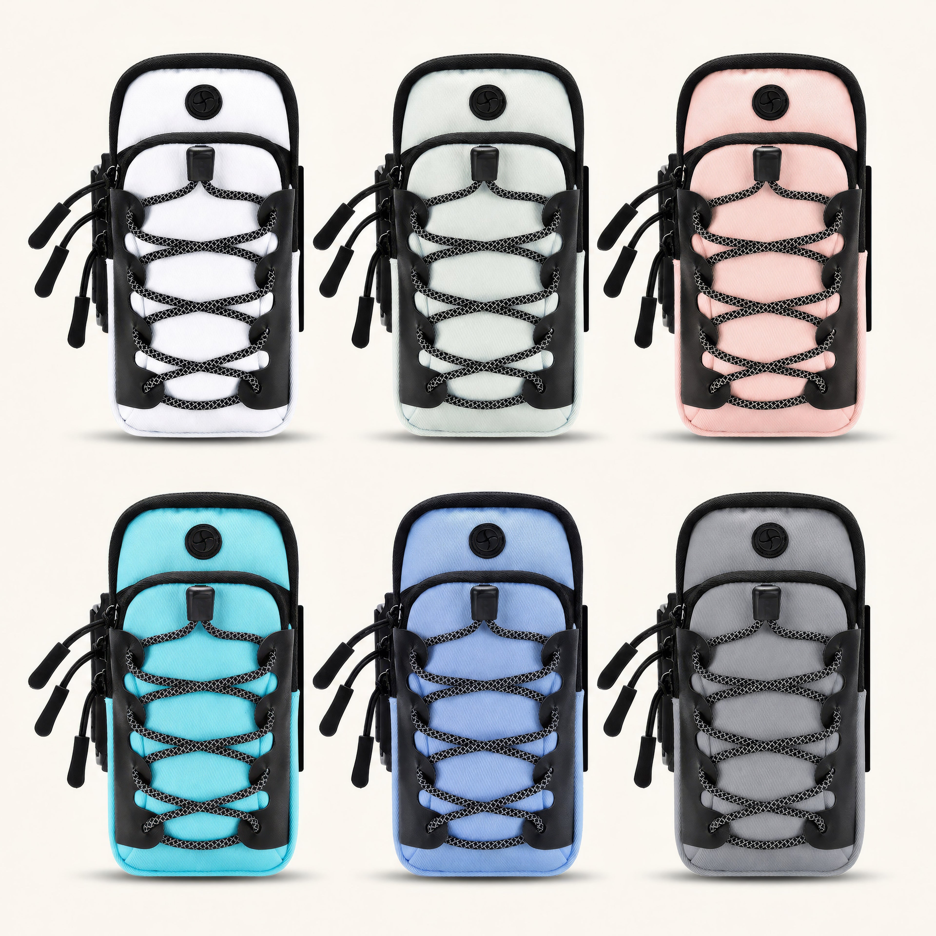 Six color options for the ROKVAR trail phone pouch