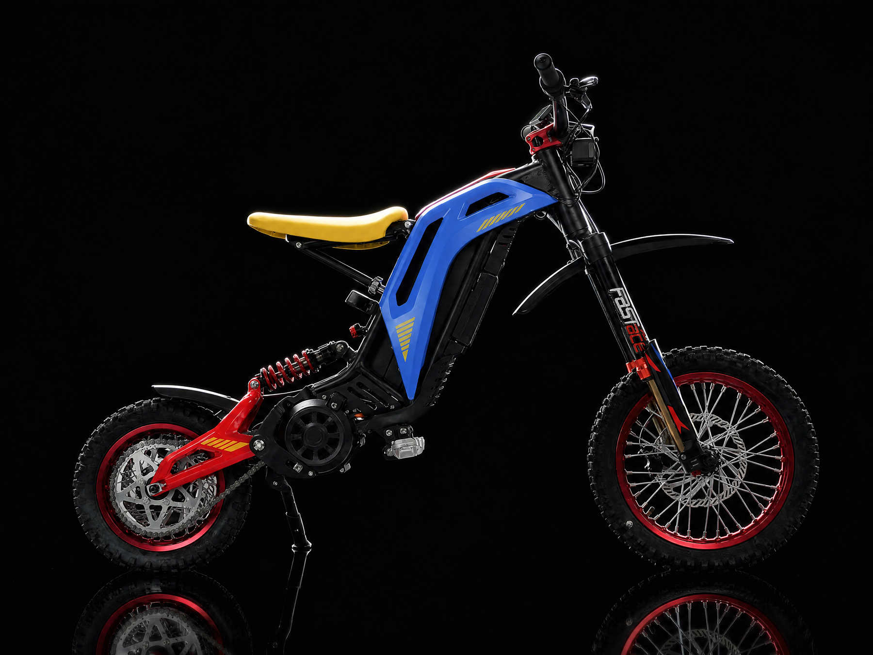 79BIKE Viper S Electric Dirt Bike - BLUE/RED